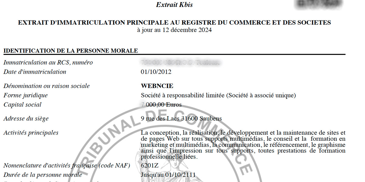 Extrait Kbis Gratuit : Obtenez-le Facilement en Ligne