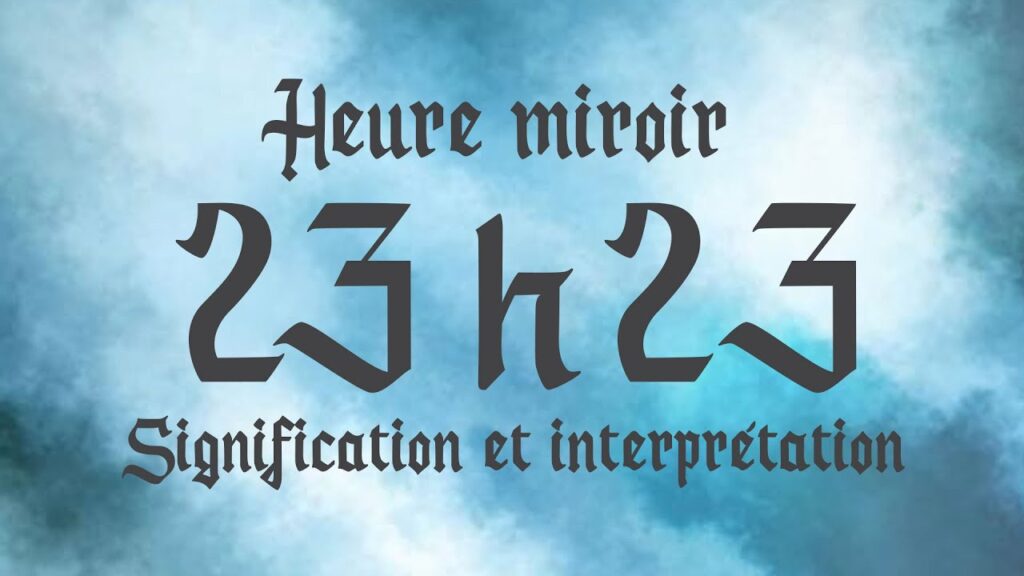 découvrez la signification de 23h23 en amour et ce que ce miroir horaire révèle sur vos sentiments et votre relation.