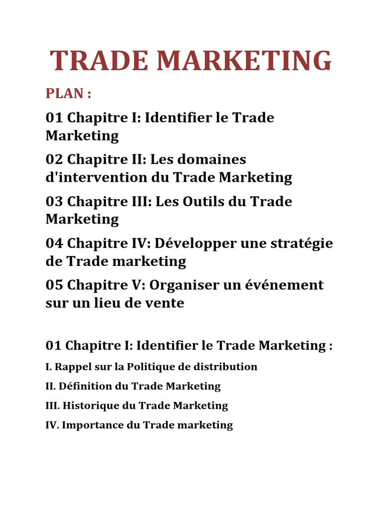 découvrez les stratégies efficaces de trade marketing pour renforcer la relation entre marques et distributeurs, optimiser la visibilité des produits et stimuler les ventes.