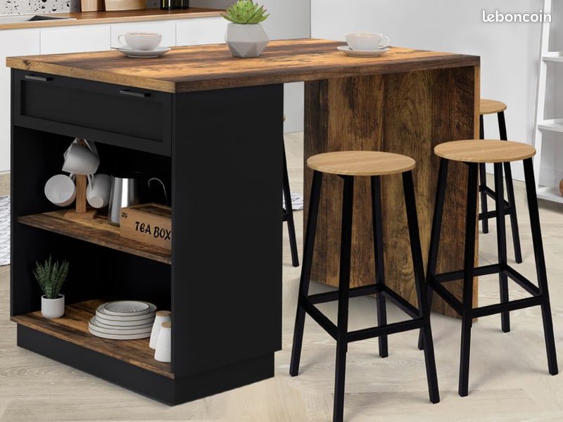 découvrez l'îlot central 2026 avec son garde-manger xxl, alliant design moderne et fonctionnalité optimale pour votre cuisine.